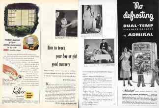 Better Homes & Gardens March 1949 Magazine Article: How to teach your boy or girl good manners
