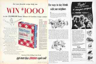 Better Homes & Gardens March 1949 Magazine Article: Page 176