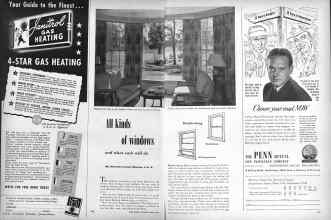 Better Homes & Gardens March 1949 Magazine Article: All kinds of windows and what each will do