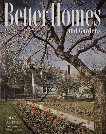 Better Homes & Gardens April 1949 Magazine Cover