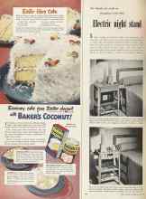 Better Homes & Gardens April 1949 Magazine Article: Electric night stand