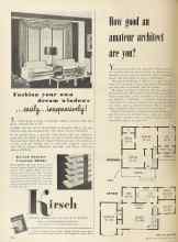Better Homes & Gardens April 1949 Magazine Article: How good an amateur architect are you?
