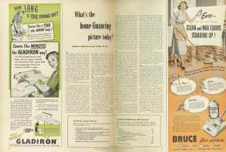 Better Homes & Gardens April 1949 Magazine Article: What's the home-financing picture today?
