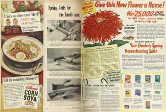 Better Homes & Gardens April 1949 Magazine Article: Page 22