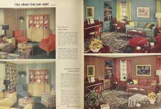 Better Homes & Gardens April 1949 Magazine Article: Page 54