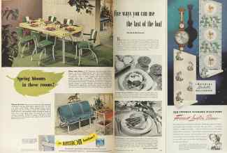 Better Homes & Gardens April 1949 Magazine Article: Page 144