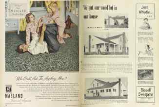 Better Homes & Gardens April 1949 Magazine Article: Page 148