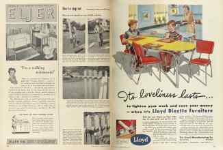 Better Homes & Gardens April 1949 Magazine Article: Page 254