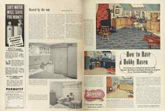Better Homes & Gardens April 1949 Magazine Article: Page 258