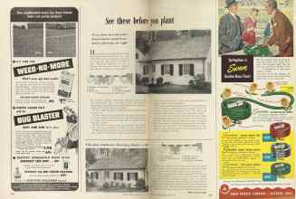 Better Homes & Gardens April 1949 Magazine Article: See these before you plant
