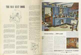 Better Homes & Gardens April 1949 Magazine Article: Page 320