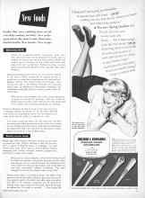 Better Homes & Gardens May 1949 Magazine Article: New foods