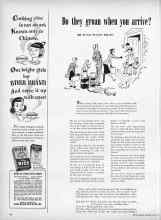 Better Homes & Gardens May 1949 Magazine Article: Do they groan when you arrive?