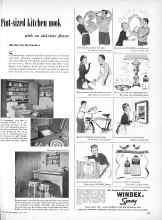 Better Homes & Gardens May 1949 Magazine Article: Pint-sized kitchen nook