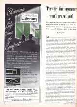 Better Homes & Gardens May 1949 Magazine Article: THE WATERMAN-WATERBURY CO.