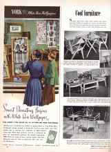Better Homes & Gardens May 1949 Magazine Article: Cool furniture