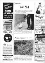 Better Homes & Gardens May 1949 Magazine Article: About 2,4-D