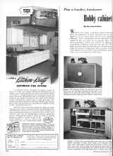 Better Homes & Gardens May 1949 Magazine Article: Hobby cabinet