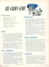 Better Homes & Gardens May 1949 Magazine Article: MAY GARDEN GUIDE