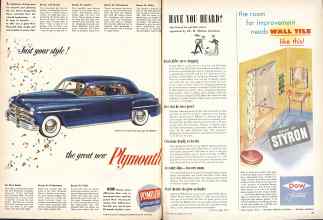 Better Homes & Gardens May 1949 Magazine Article: Page 26