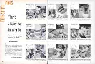 Better Homes & Gardens May 1949 Magazine Article: There's a faster way for each job