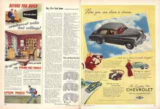 Better Homes & Gardens May 1949 Magazine Article: Page 158