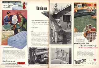 Better Homes & Gardens May 1949 Magazine Article: Aluminum