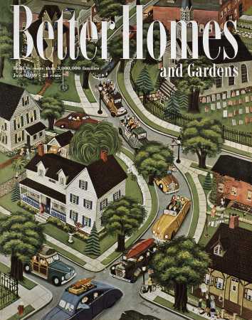 Archive of Better Homes & Gardens June 1949 Magazine: Cover
