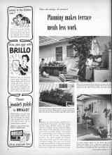 Better Homes & Gardens June 1949 Magazine Article: Planning makes terrace meals less work