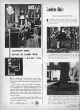 Better Homes & Gardens June 1949 Magazine Article: Garden clinic