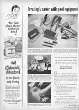 Better Homes & Gardens June 1949 Magazine Article: Freezing's easier with good equipment