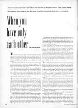 Better Homes & Gardens June 1949 Magazine Article: When you have only each other