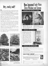 Better Homes & Gardens June 1949 Magazine Article: Dry, rocky soil?
