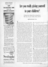 Better Homes & Gardens June 1949 Magazine Article: Are you really giving yourself to your children?