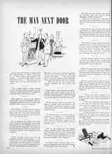 Better Homes & Gardens June 1949 Magazine Article: THE MAN NEXT DOOR