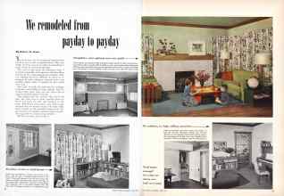 Better Homes & Gardens June 1949 Magazine Article: We remodeled from payday to payday