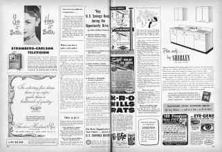 Better Homes & Gardens June 1949 Magazine Article: Page 244