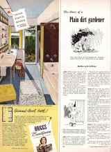 Better Homes & Gardens July 1949 Magazine Article: The diary of a Plain dirt gardener