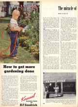 Better Homes & Gardens July 1949 Magazine Article: Koroseal