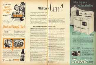 Better Homes & Gardens July 1949 Magazine Article: What kind of Career?