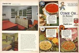 Better Homes & Gardens July 1949 Magazine Article: Page 58