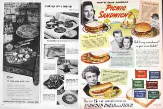 Better Homes & Gardens July 1949 Magazine Article: Page 70