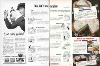 Better Homes & Gardens July 1949 Magazine Article: Do's, don'ts and discipline