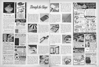 Better Homes & Gardens July 1949 Magazine Article: Through the Shops