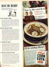 Better Homes & Gardens August 1949 Magazine Article: HAVE YOU HEARD?