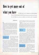 Better Homes & Gardens August 1949 Magazine Article: How to get more out of what you have