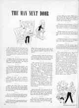 Better Homes & Gardens August 1949 Magazine Article: THE MM NEXT DOOR