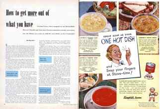 Better Homes & Gardens August 1949 Magazine Article: Page 58