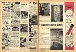 Better Homes & Gardens August 1949 Magazine Article: Page 140