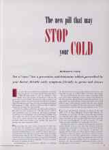 Better Homes & Gardens September 1949 Magazine Article: The new pill that may STOP your COLD